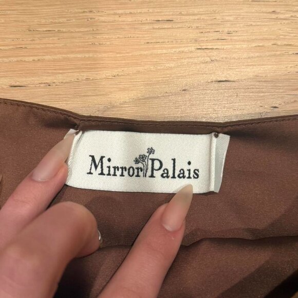 Mirror Palais Women's Brown Skirt - Picture 2 of 6